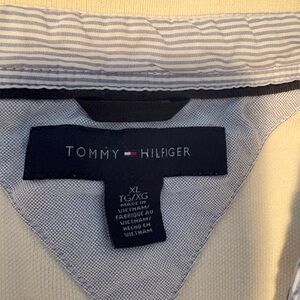Tommy Hilfiger Off White Casual Button Down Shirt